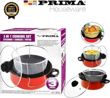 🔥 Non Stick Chip Pan Deep