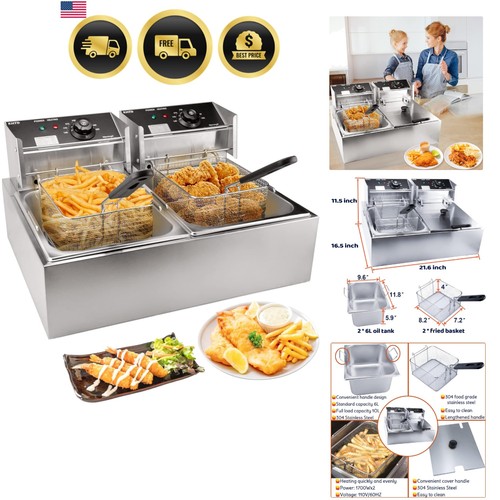 Commercial deep fryer with - deep,