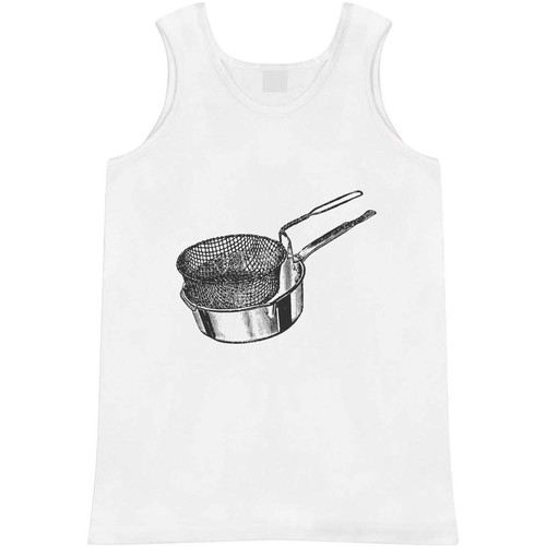 Chip pan adult vest tank - pan',