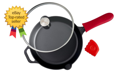 Inch cast iron skillet - 12-inch,