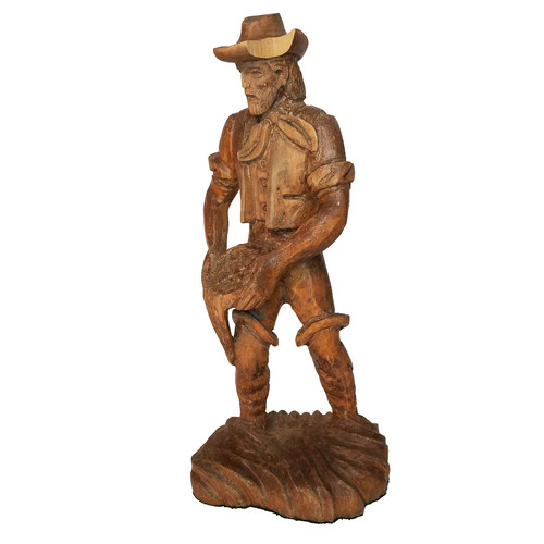 Large wooden hand - hand, minor