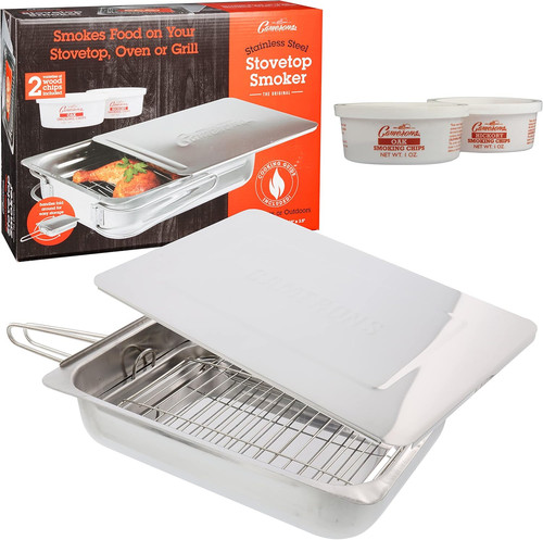 Large stovetop smoker - stovetop,