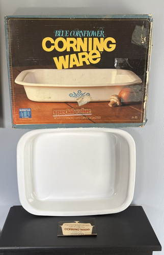 Corning ware blue cornflower - corning,