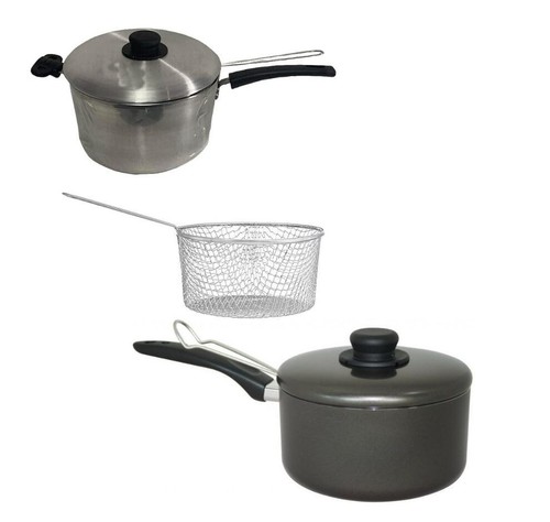Chip pan fryer with - chip,