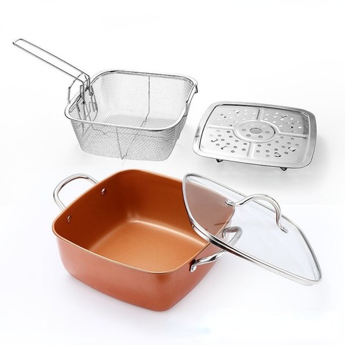 Large 24cm kitchen fryer non - 24cm,