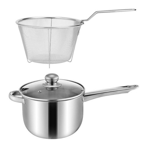 3pcs set large stainless steel - large,