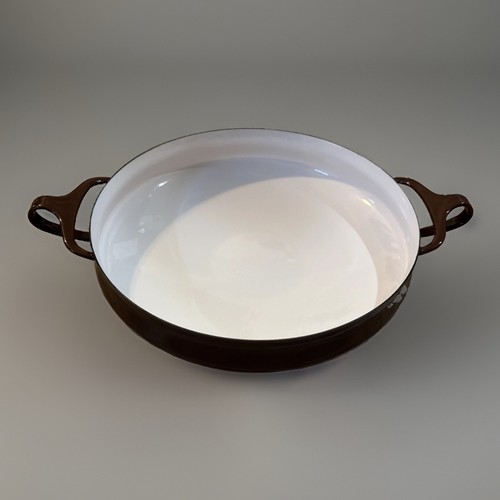 Dansk large enamel brown - large,