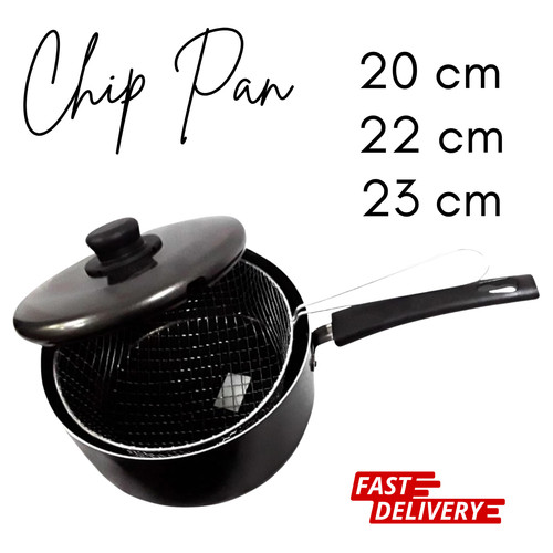 Chip pan non stick - pan,
