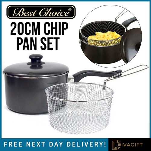 Prima 20cm chip pan - prima, deep