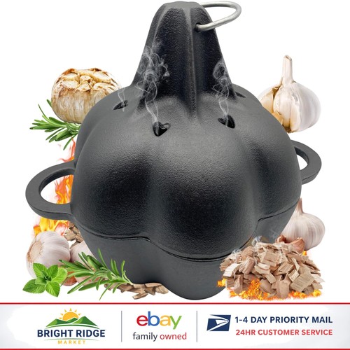 Cast iron garlic - garlic, and